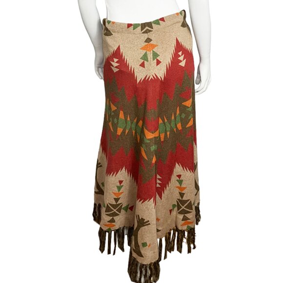 TASHA POLIZZI Cheyenne Tipi Fringe Skirt - Picture 5 of 7